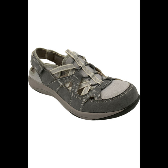 Earth Origins Adjustable Fisherman Sport Sandals Sid Frost Gray - Narrow - Picture 3 of 4